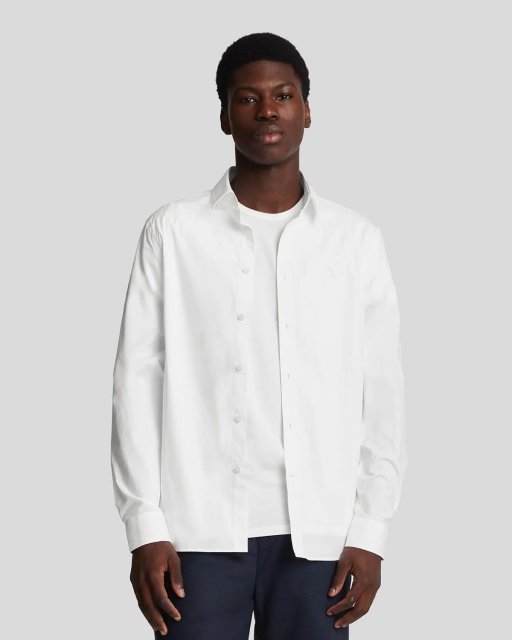 Lyle & Scott Tonal Easy Care Poplin Shirt