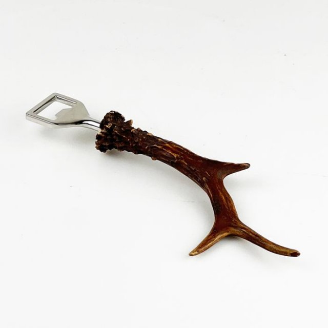 Selbrae House Bottle Opener-Genuine Red Antler