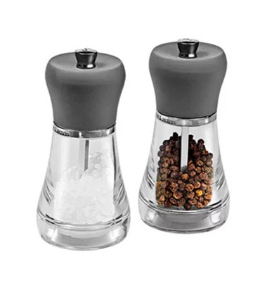 Cole & Mason Napoli Salt & Pepper Mill Set Grey