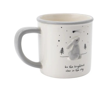 Send With Love Stargazing Hare Ceramic Mug