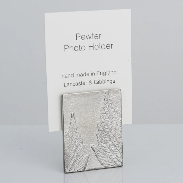 Lancaster & Gibbings Leaves Photo Holder
