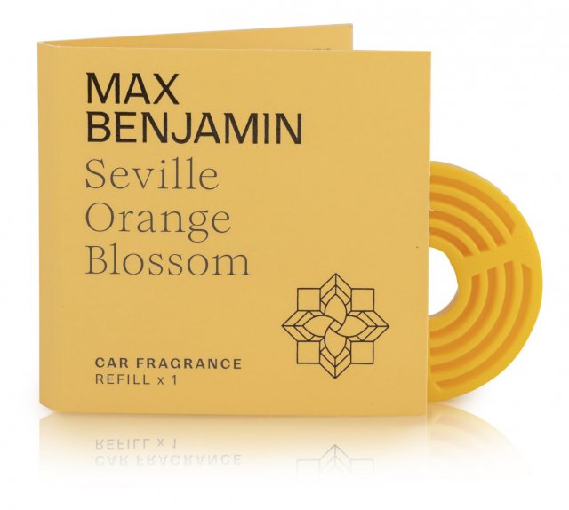 Max Benjamin Car Fragrance Refill-Seville Orange Blossom