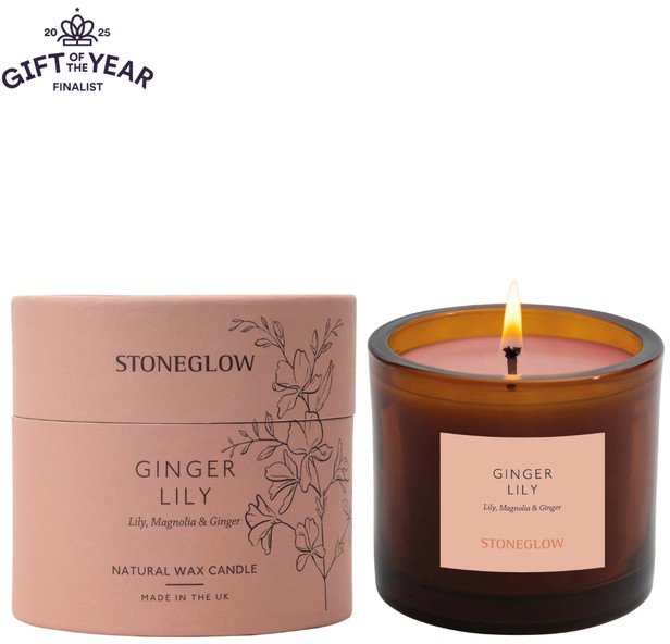 Stoneglow The Walled Garden Ginger Lily Tumbler Candle