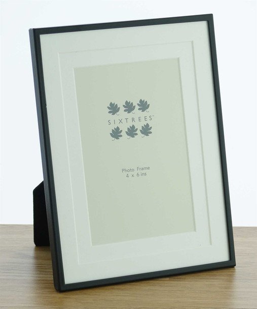 Sixtrees Parklane Frame Black 4x6