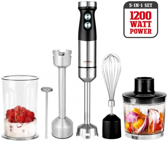 Design Power Hand Blender Set 5in1