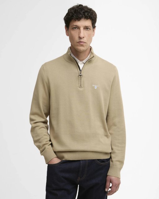 Barbour Lingwood Compact Cotton Half Zip Sweater