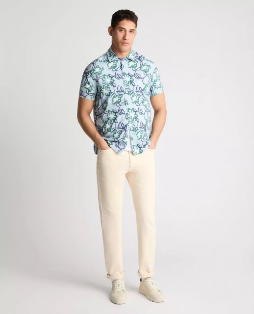 Remus Uomo Tapered/Paolo - Cotton SS Shirt
