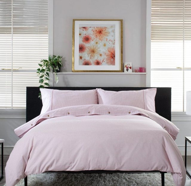 Gingham Duvet Set