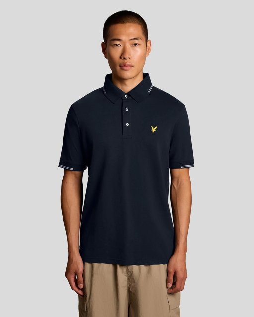 Lyle & Scott Fine Tipped Polo Shirt
