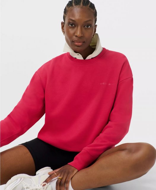 Sweaty Betty Revive Rib Mix Crew Neck