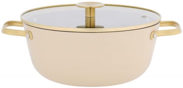 Stellar Cast Light 24cm Casserole-Clay