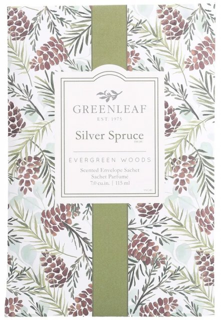 Greenleaf Sachet Silver Spruce