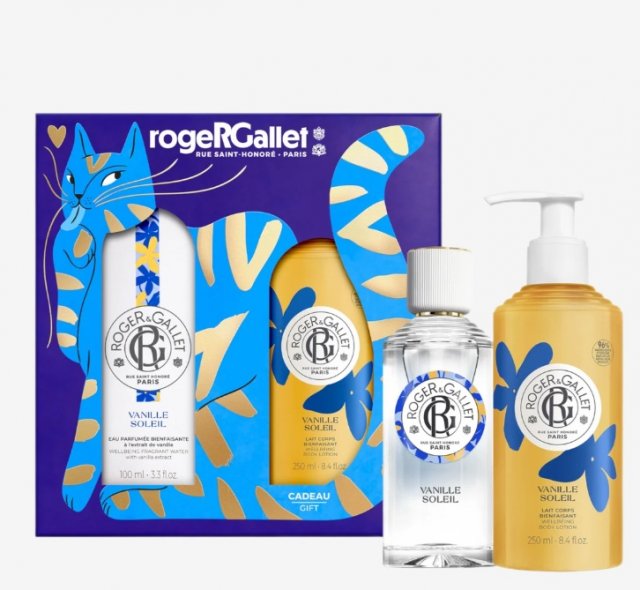 Roger & Gallet Xmas Set-Vanille Soleil EDT 100ml, BL 25ml