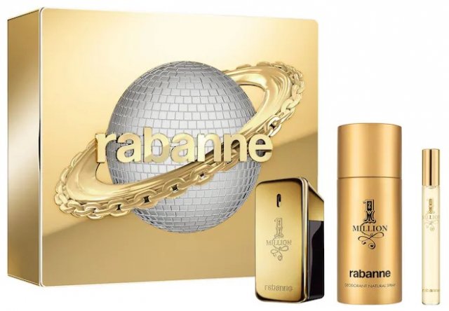 Rabanne-1Million EDT50ml+DEO150ml+MG10