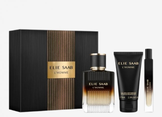 Elie Saab Xmas-L'Homme EDP Intense 100ml+SG 75ml+EDP10ml