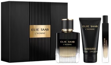 Elie Saab Xmas-L'Homme EDP 100ml+SG 75ml +EDP 10ml
