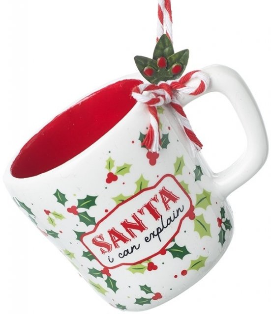 Santa I Can Explain Hanger
