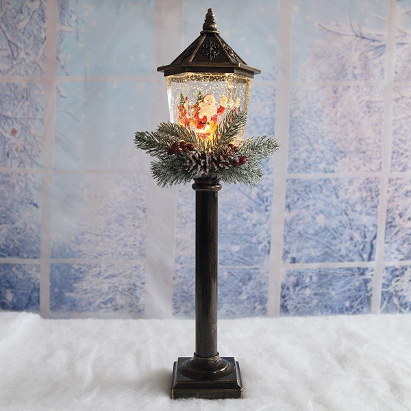 LED Santa Lantern