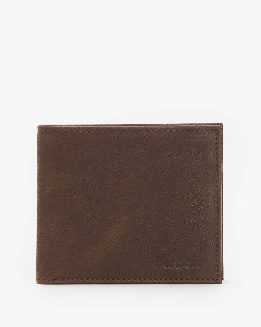 Barbour Padbury Billfold  Dark Brown