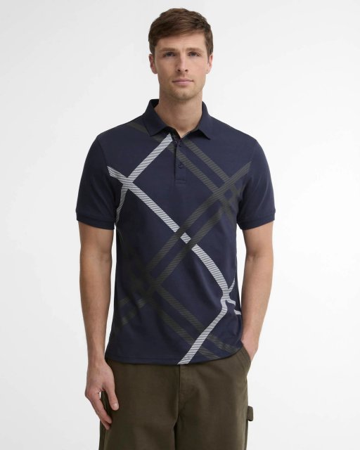 Barbour Tartan Bias Polo