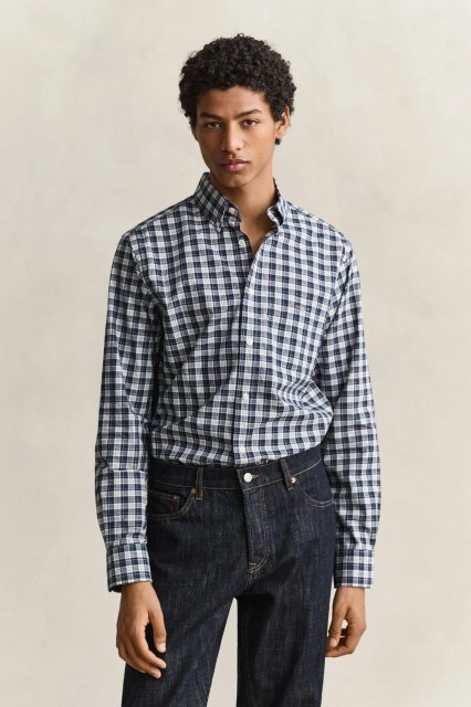 Gant Reg Poplin Check Shirt