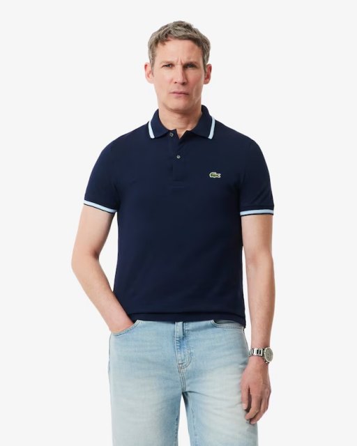 Lacoste Regular Fit Trim Accent Polo