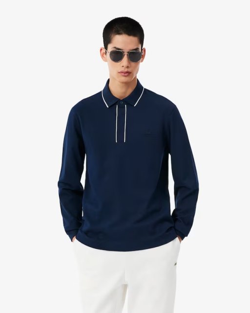 Lacoste Knit L/S Polo