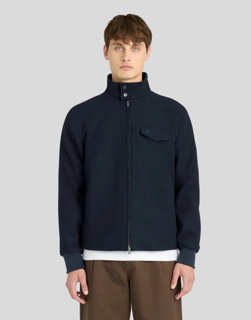 Lyle & Scott Wool Harrington Jacket
