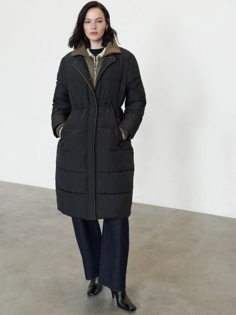 French Connection Minnie Longline Puffer Coat
