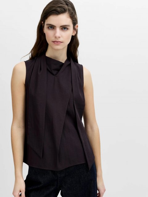 French Connection Leela Scarf Top