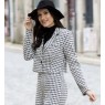 Frank Lyman Jacket Black/ Offwhite