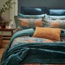 Morris & Co Honeysuckle & Tulip Mulberry Teal Duvet Cover Set