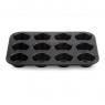 Prestige Inspire Bakeware Muffin Tin 12 Cup-Black