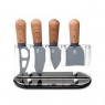 Taylor's Eye Witness 4pc Brooklyn Knife Block Set-Walnut