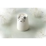Send With Love Ceramic Dog Tealight