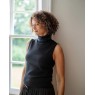 Chalk Posy Roll Neck Top