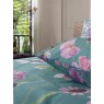 Botanical Flower Green Duvet Set