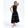 French Connection Kaylie Jia Mix Ric Rac Midi Dress
