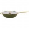 Stellar Cast Light 28cm Saute Pan-Olive