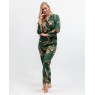 Cyberjammies Ember Sloth Print Dark Green L/Slv Pyjamas