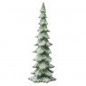 Slim Snowy Resin Tree