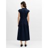 French Connection Alexis Poplin Striped Midi Dress