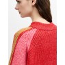 French Connection Kessy Tri Colour Raglan Jumper